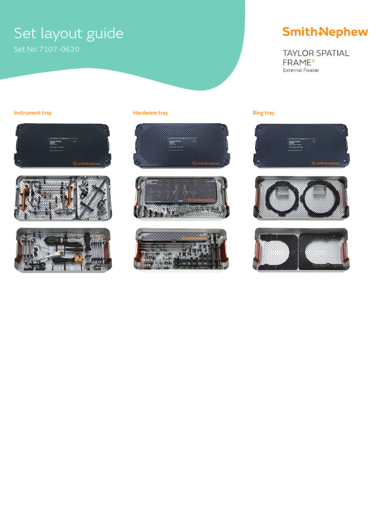Taylor Spatial Frame Instrument Guide | PDF | Screw | Electrical Connector
