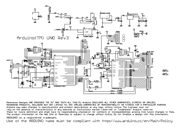 Arduino Uno Rev3-Schematic