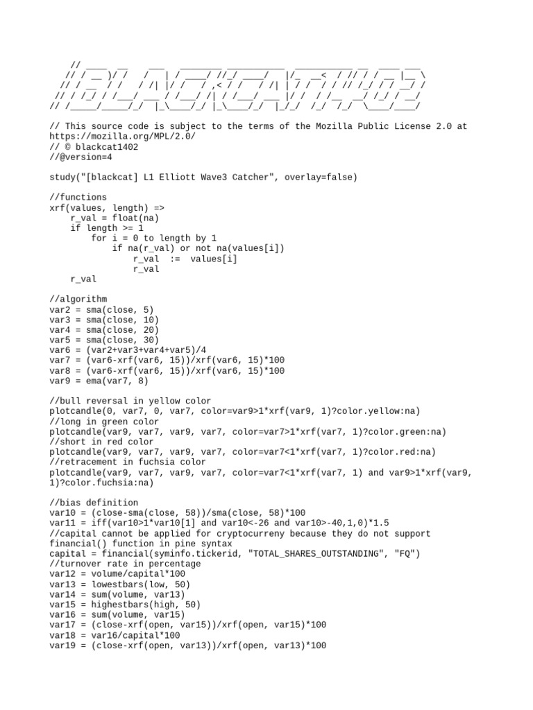 Elliott Wave3 Catcher Indicator | PDF