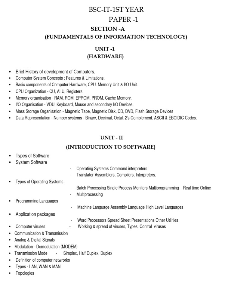 Comprehensive Computer Science Overview | PDF | World Wide Web ...