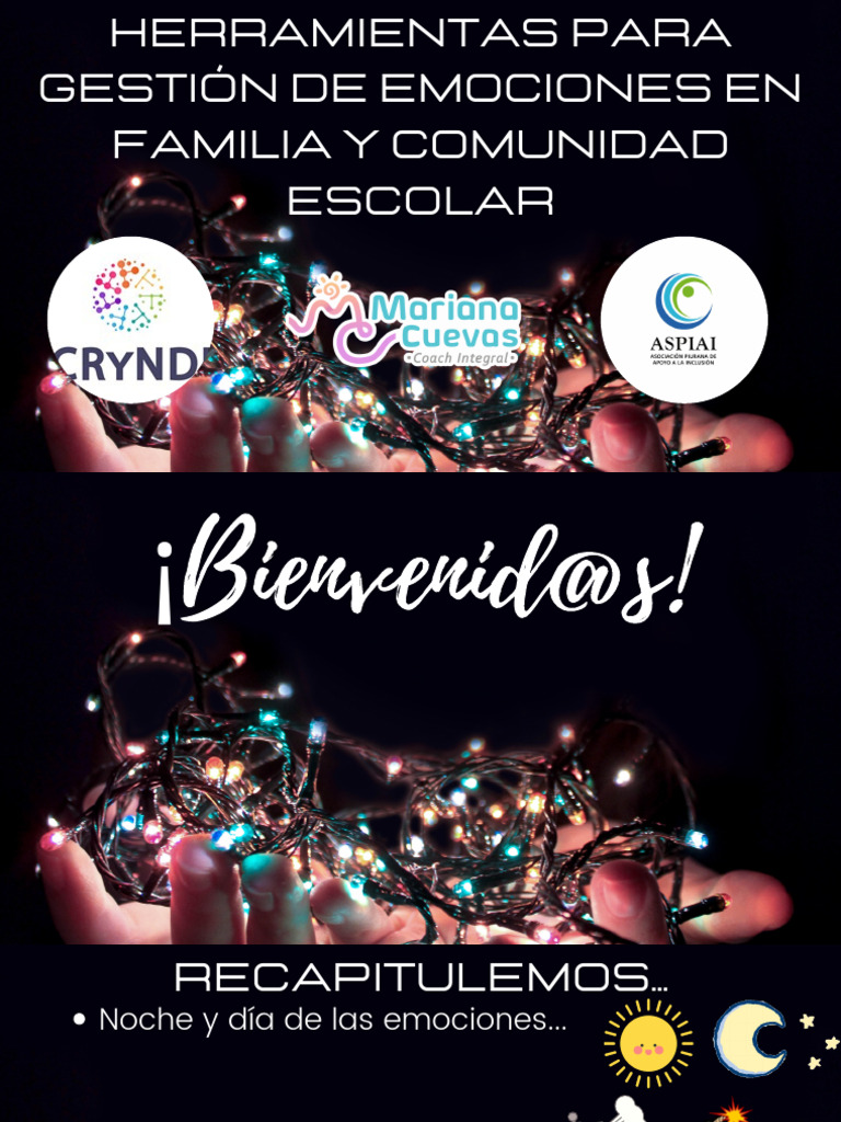 Herramientas para Gestión de Emociones en Familia y Comunidad Escolar | PDF