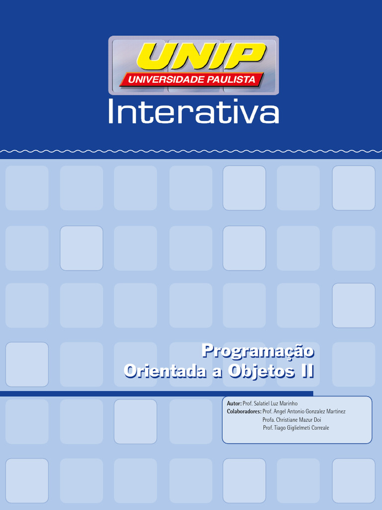 Programação Orientada a Objetos II | PDF | Classe (programação de ...