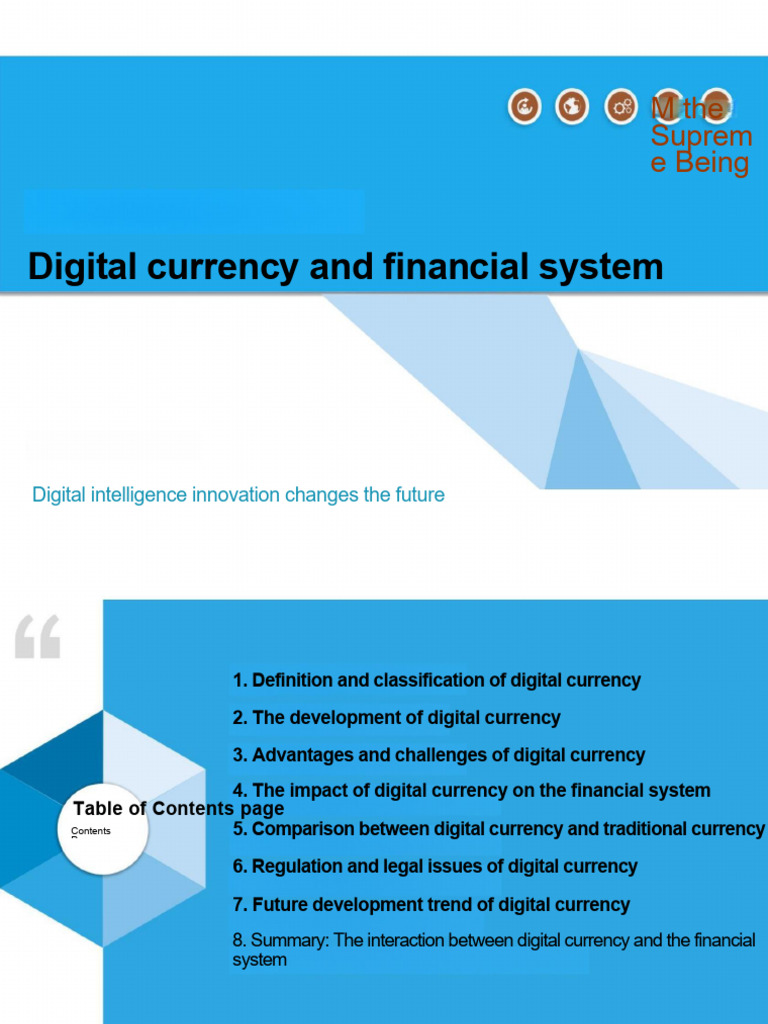 Digital Currency: Impact on Finance | PDF | Currency | Money