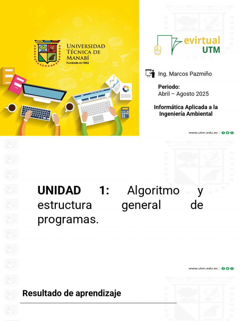 Unidad 1 | PDF | Algoritmos | Programación de computadoras