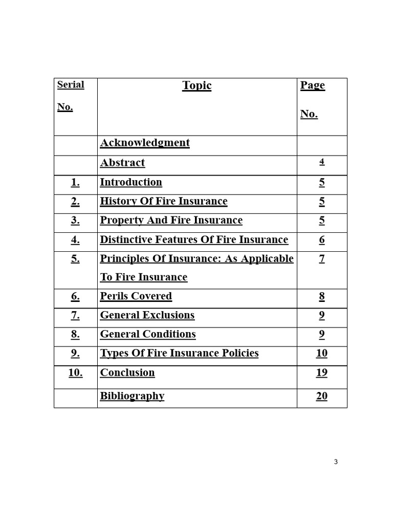Types of Fire Insurance Policies Explained | PDF | Insurance | Property ...