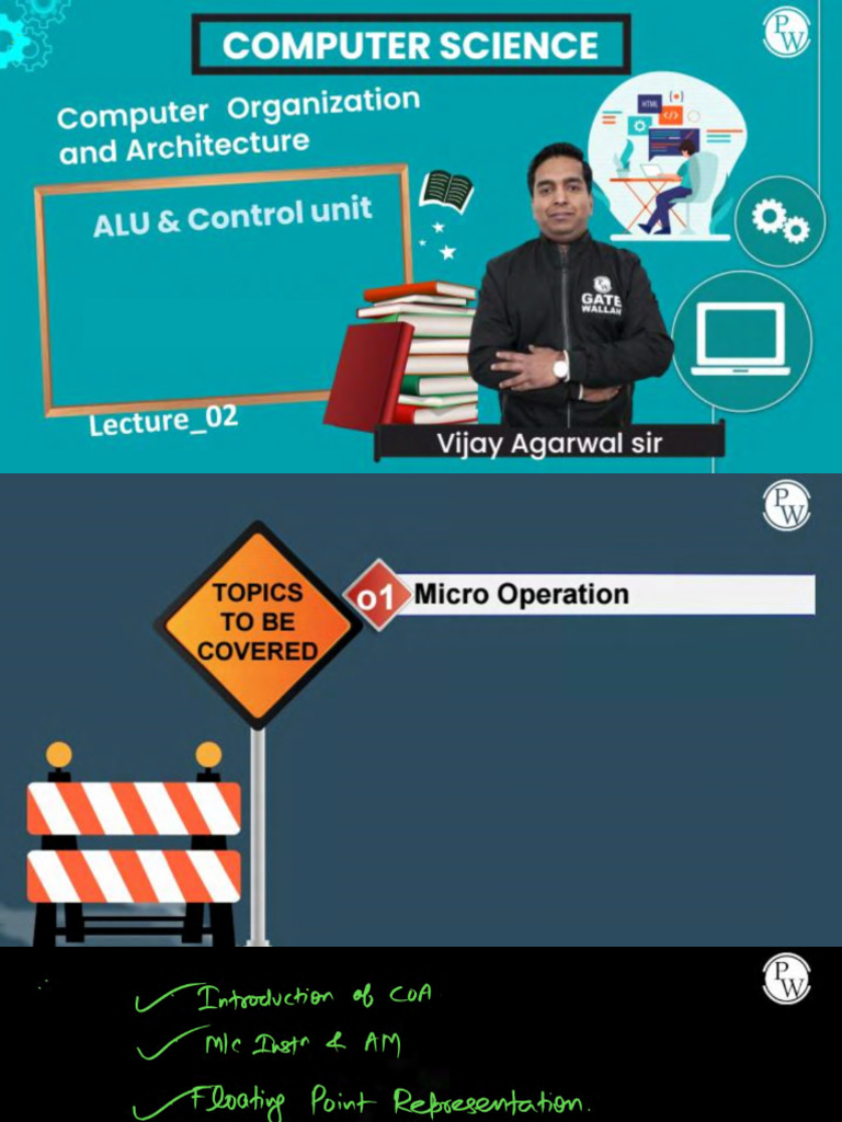 ALU & Control Unit 02 - Class Notes | PDF