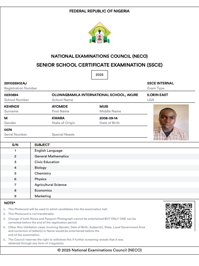 Ssce Internal Examinations | PDF