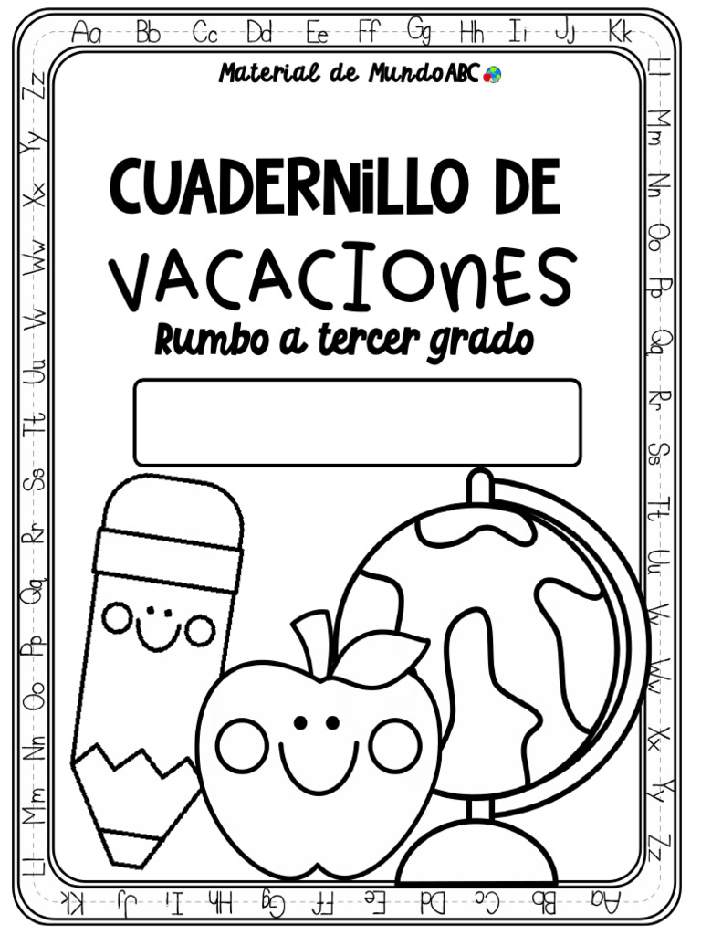Cuadernillo de Vacaciones 3er Grado | PDF | Ligero | Color