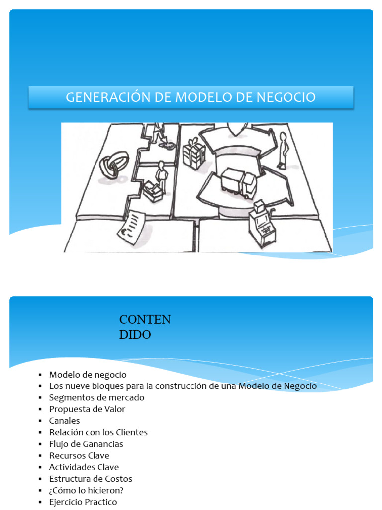Generación y Estrategias de Modelos de Negocio | PDF | Modelo de ...