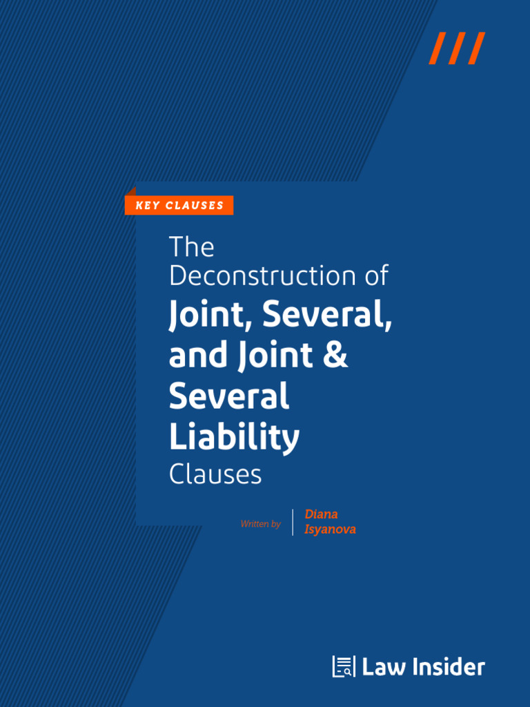 Understanding Liability Clauses in Contracts | PDF | Legal Liability ...