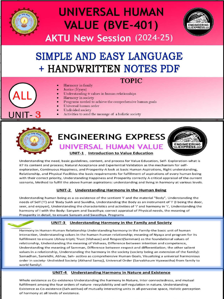 Uhv Unit-3 | PDF