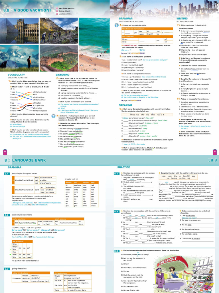 Vacation Memories and Activities Guide | PDF