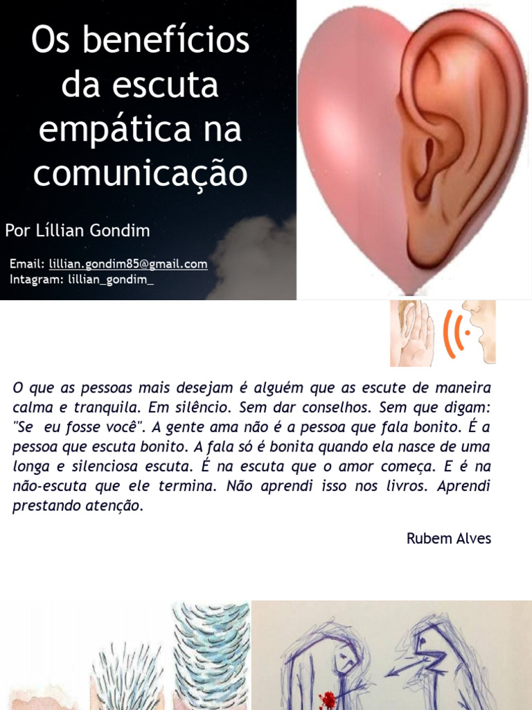 Benefícios da Escuta Empática na Comunicação | PDF | Comunicação | Empatia