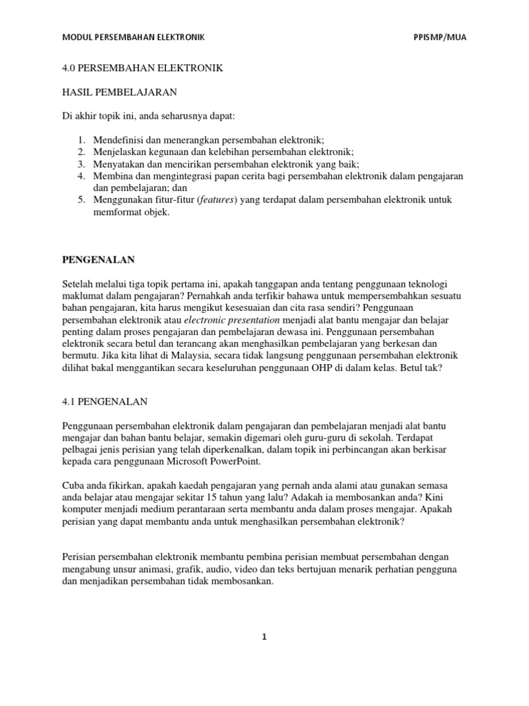 1 Persembahan Elektronik Pdf