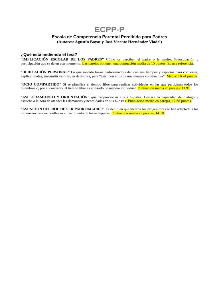 Correccion ECPP P | PDF