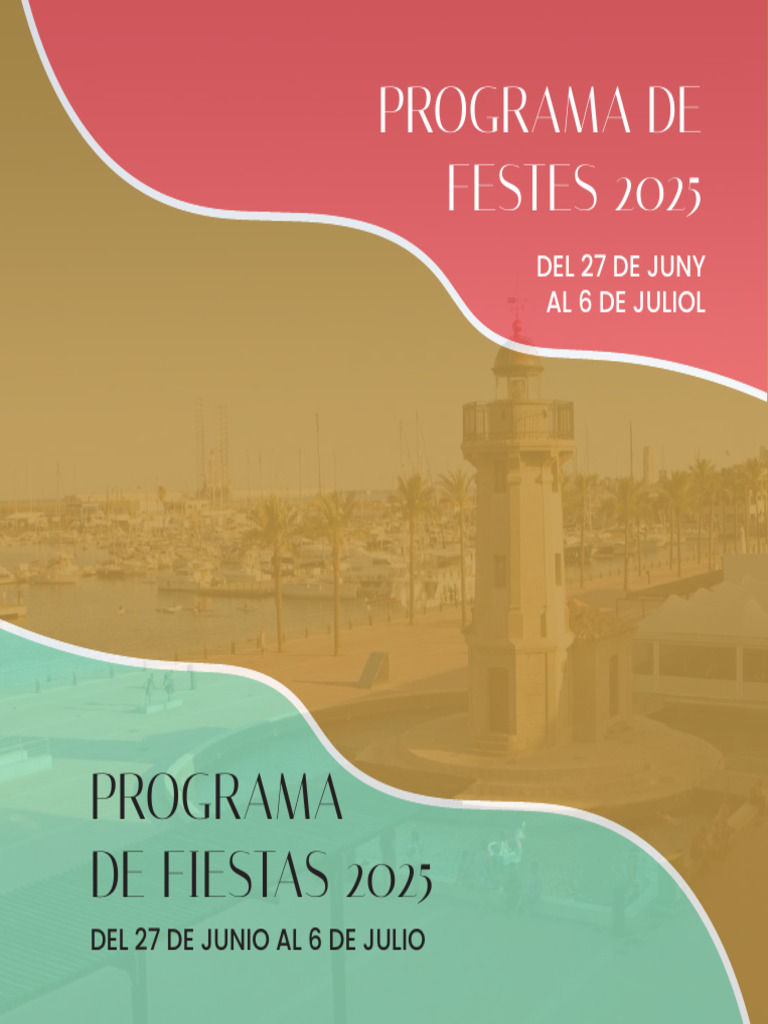 Programa Fiestas San Pedro 2025 | PDF