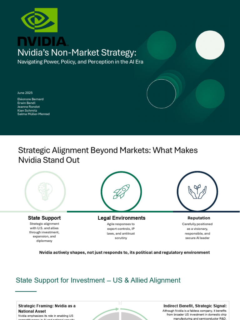 Nvidia's Strategic AI Diplomacy | PDF | Artificial Intelligence ...