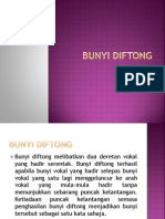 Bunyi Diftong