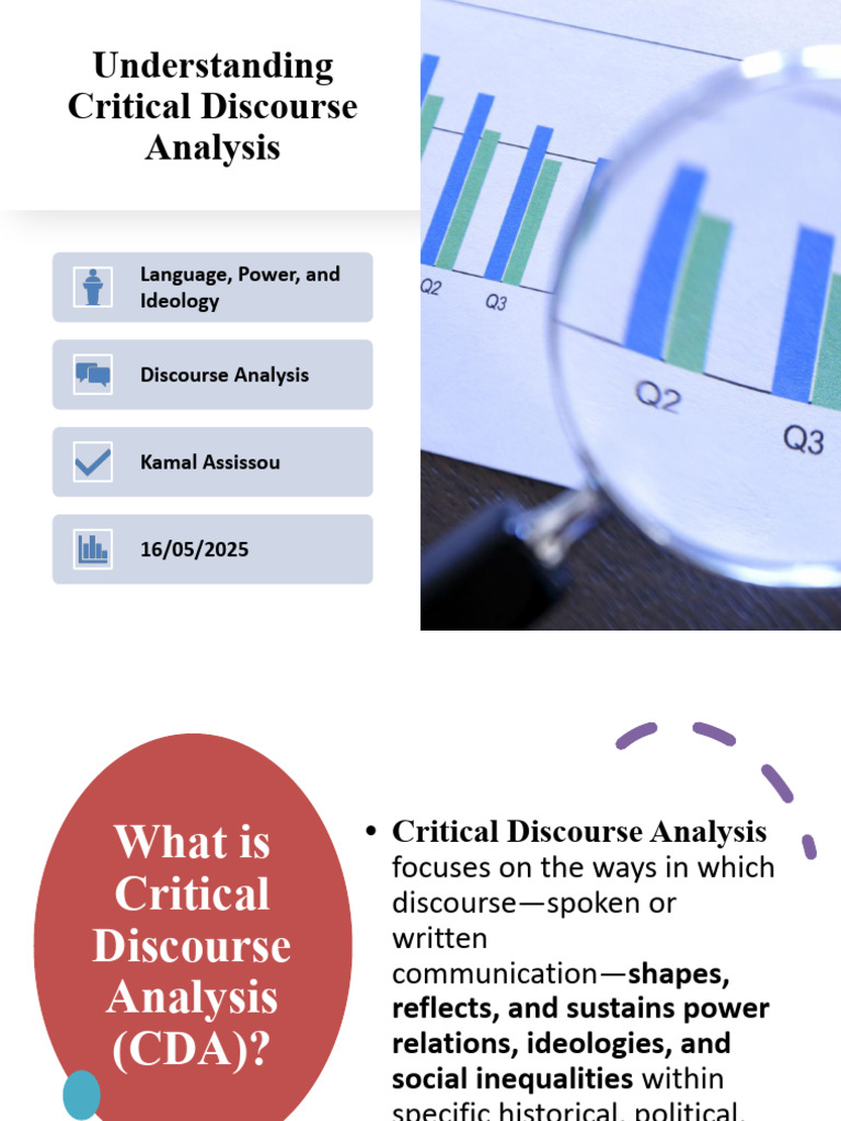 Critical Discourse Analysis Overview | PDF | Discourse | Communication
