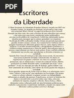 Resumo do Filme Escritores da Liberdade | PDF