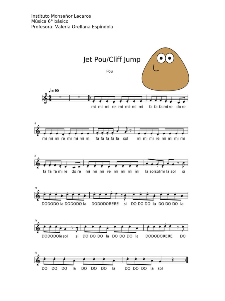 Canción de Pou | PDF