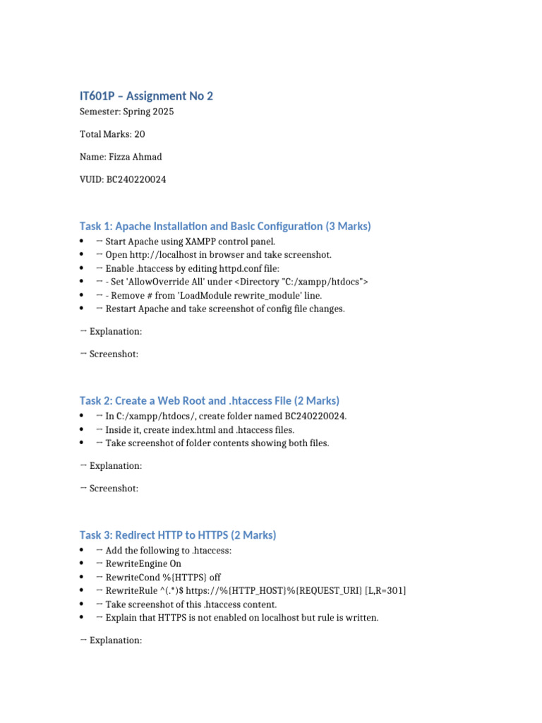 Apache Configuration and .htaccess Guide | PDF | Hypertext | Computing