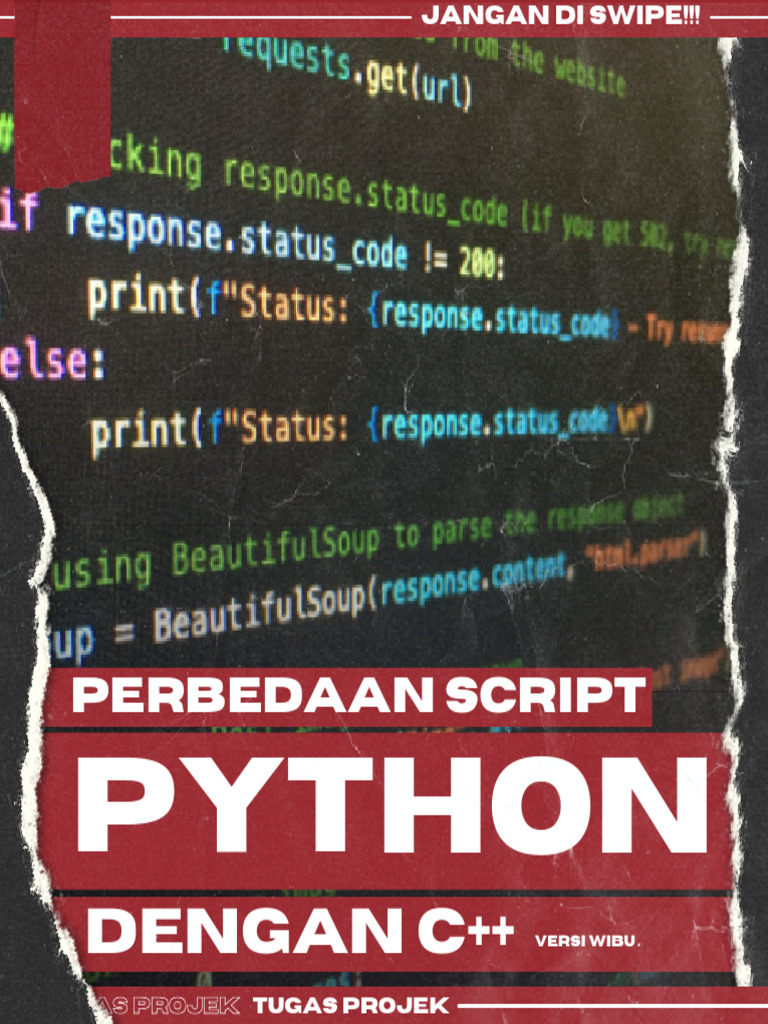 Perbandingan Script C++ dan Python | PDF
