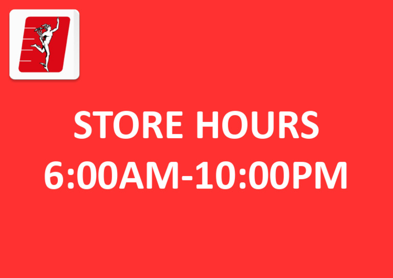 Store Hours - 20250612 - 080801 - 0000 | PDF