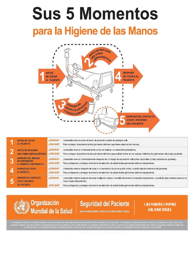 Oms Lavado de Manos | PDF
