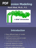 Dispersion Modeling