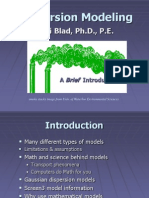 Dispersion Modeling