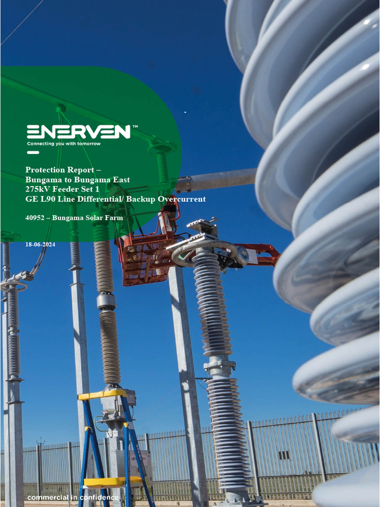 T396 275kV FDR BUNGE L90 Set1 Setting Report RevA 20240618 | PDF ...