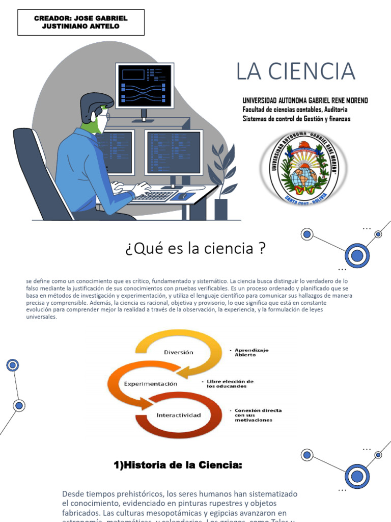 Definición y Evolución de la Ciencia | PDF | Conocimiento | Science