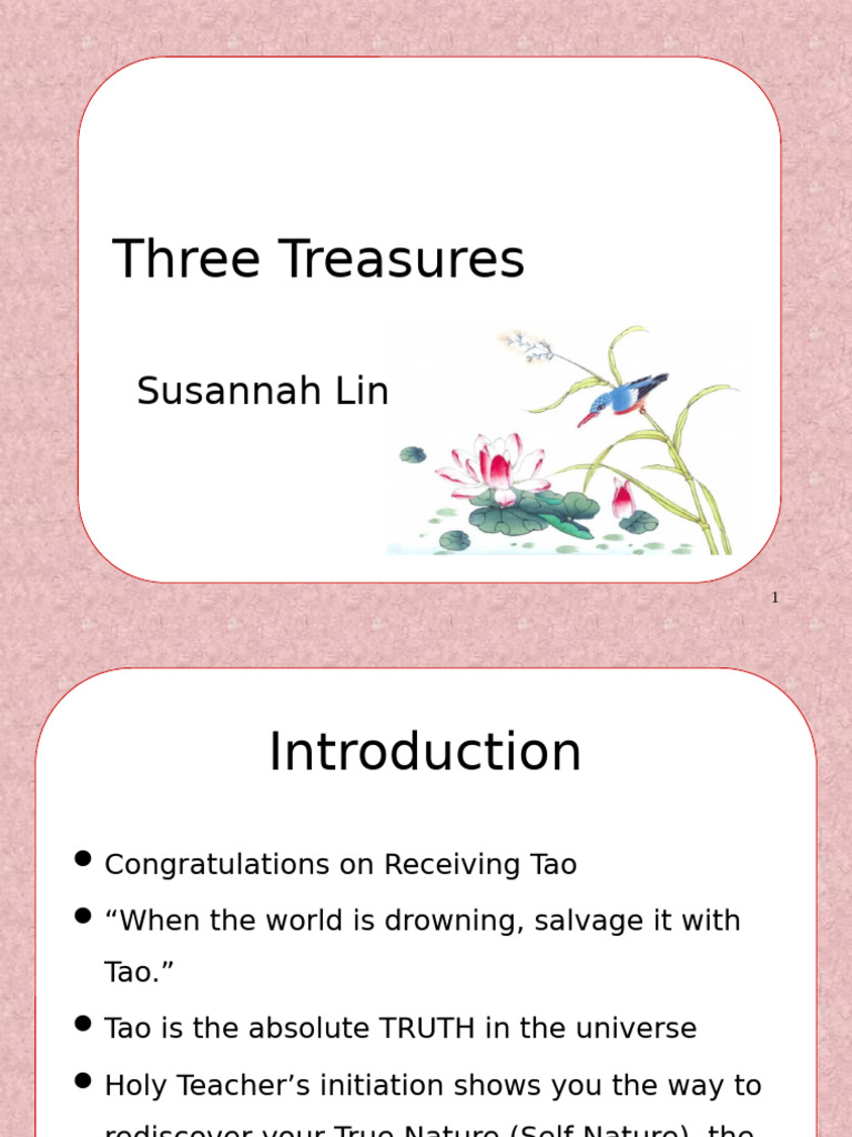 Three Treasures of Tao Explained | PDF | Mantra | Prayer