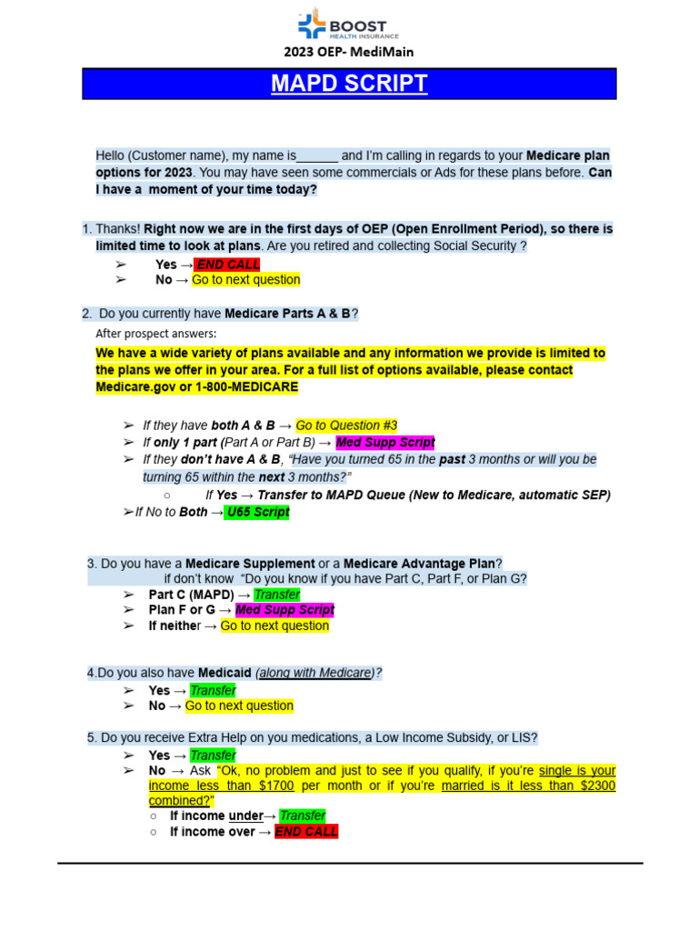 Script Medicare 23 | PDF | Medicare (United States) | Public Services