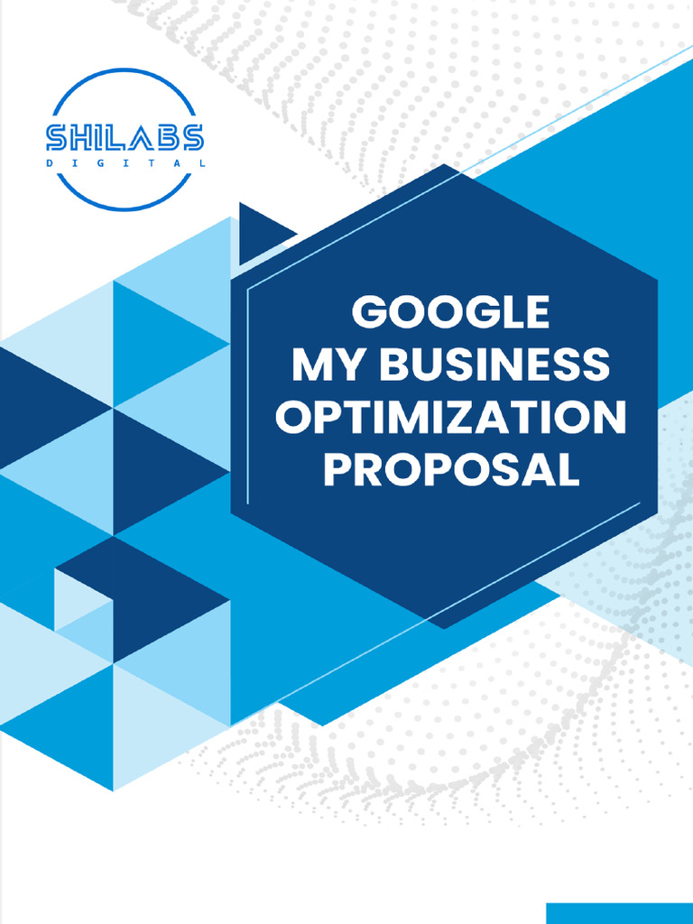 Google My Business Optimization Proposal | PDF | Search Engine ...