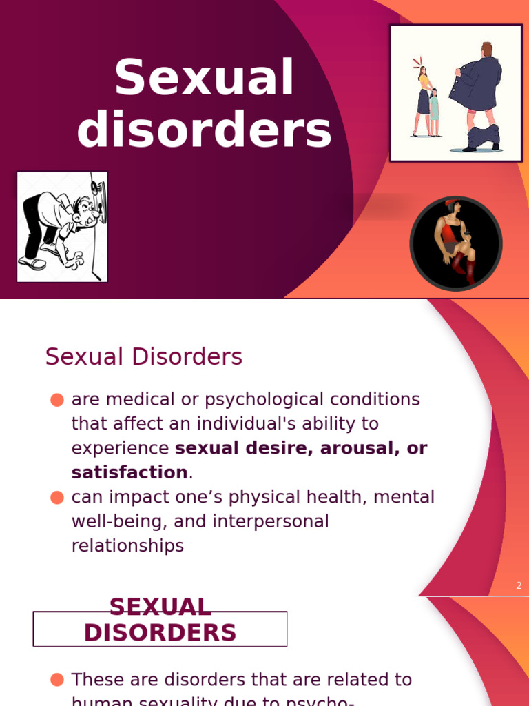 Sexual Disorders | PDF | Sexual Dysfunction | Sexual Intercourse