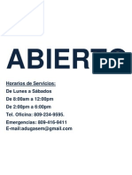 Abierto