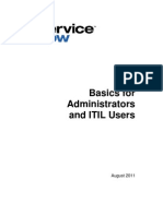Basics for Admins&ITIL Users