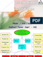 PRSN / VVK / Rad Indirect Taxes Dept. - HQ