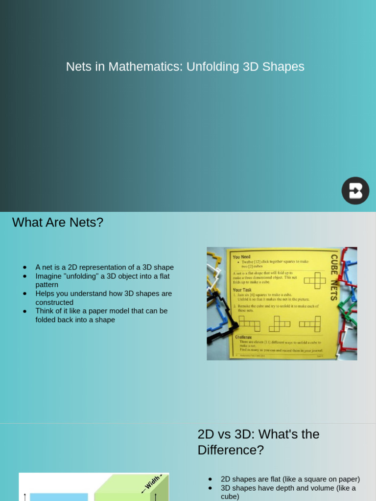 Understanding Cuboid Nets in 3D Shapes | PDF