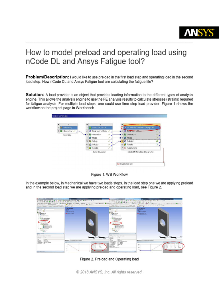 Preload and Operating Load in Fatigue Analysis | PDF | Fatigue ...