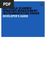 Motorola Scanner WMI Developer Guide