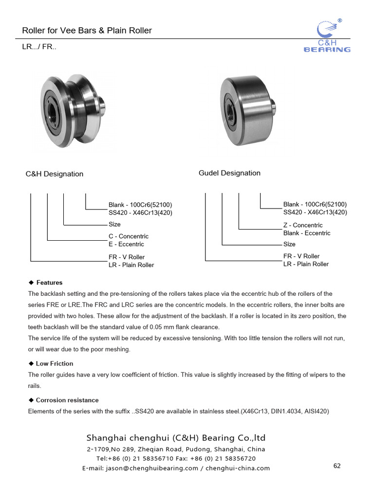 FR V Roller and LR Pain Roller | PDF | Mechanical Engineering
