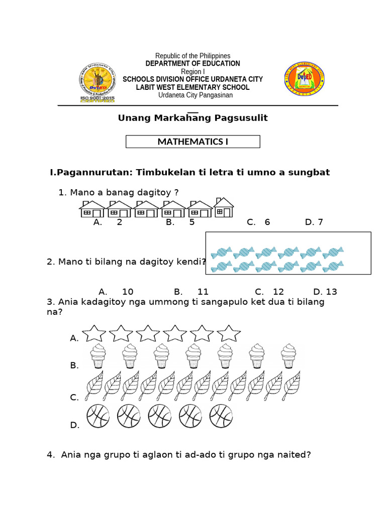 Grade 11st Quarter Exam | PDF