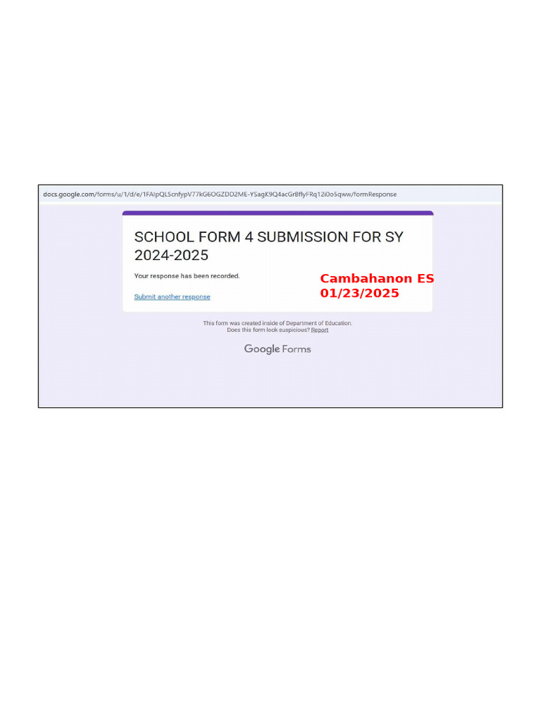 SF 4 Submission | PDF