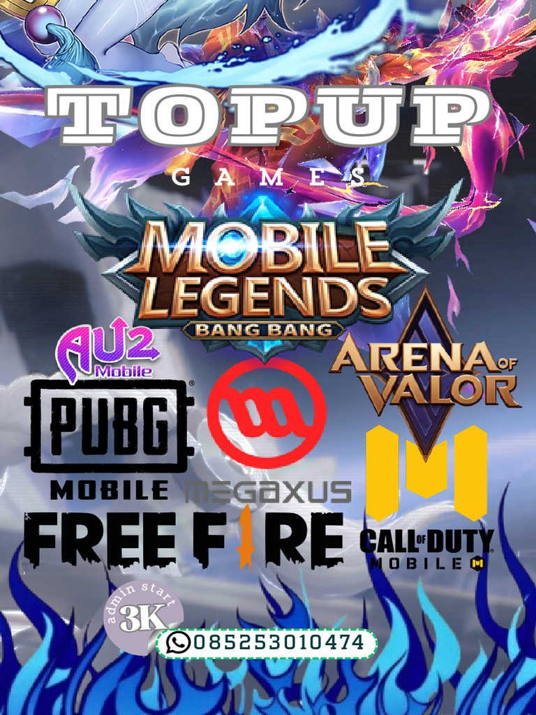 Pamflet Top Up Game | PDF