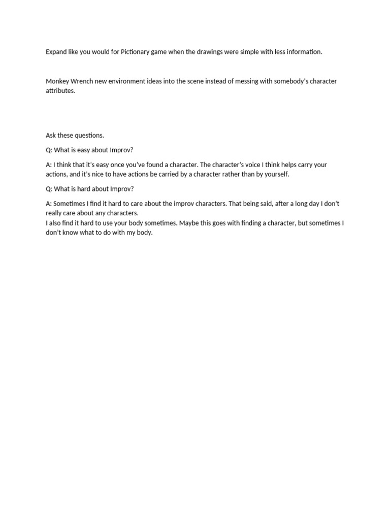 Improv Tips From Mut Tips And Random Places Pdf