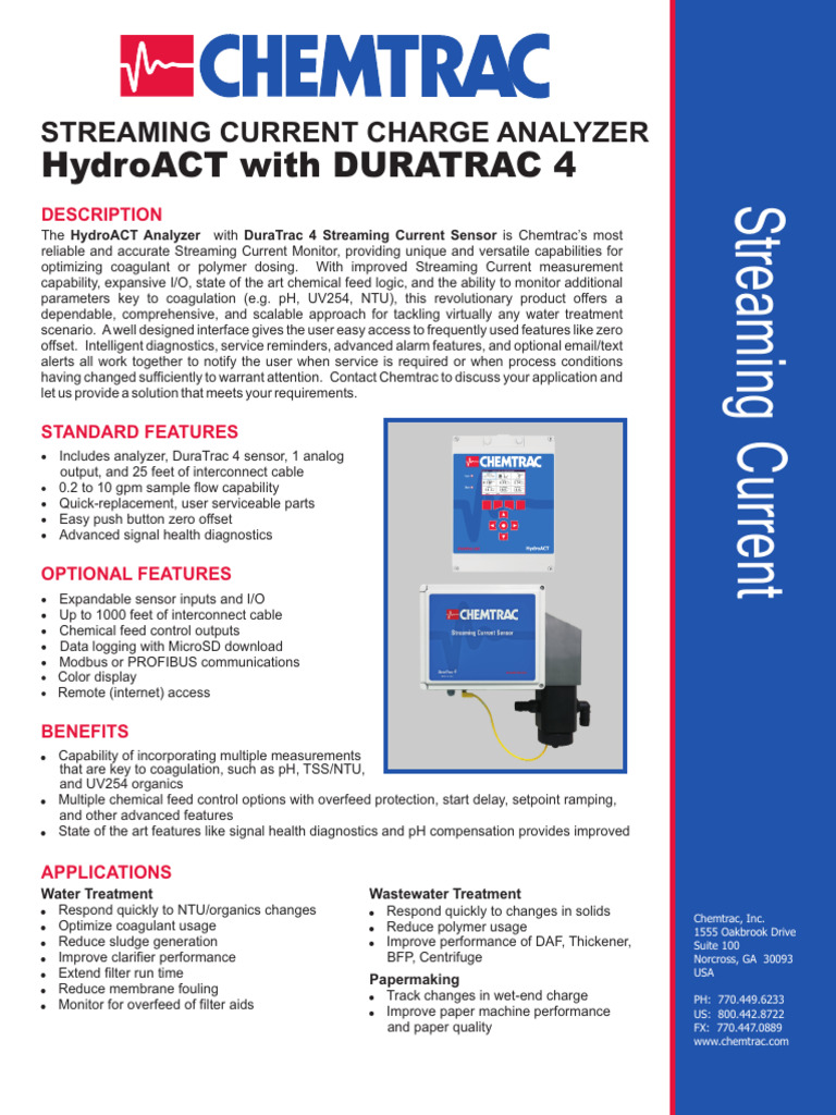 Brosur Streaming Current Monitor | PDF | Relay | Sensor