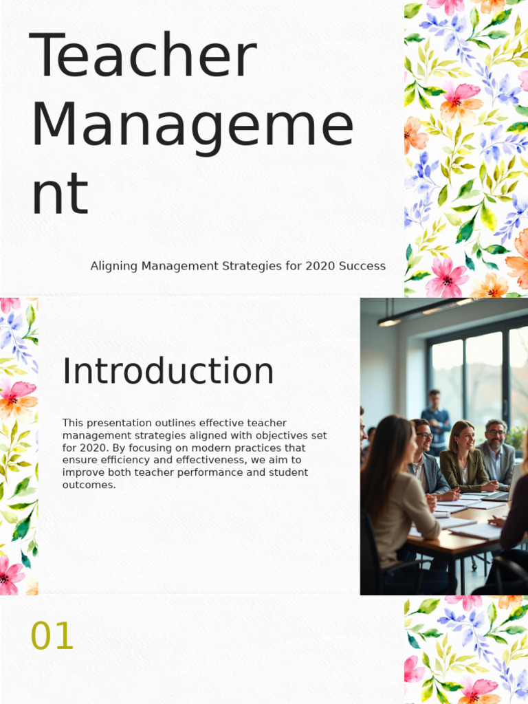 Teacher Management Strategies for 2020 | PDF | Teachers | Performance ...